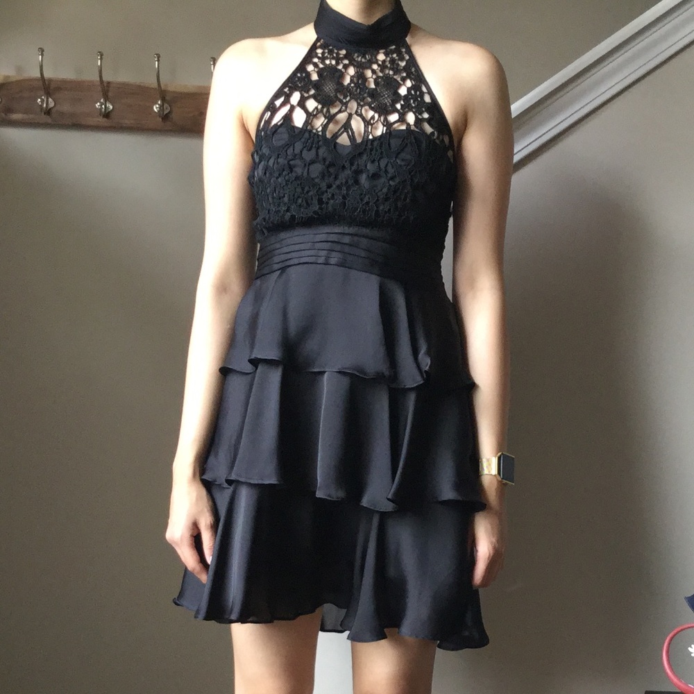 Forever 21 Black Sexy Mermaid Dress NWOT - Picture 3 of 5